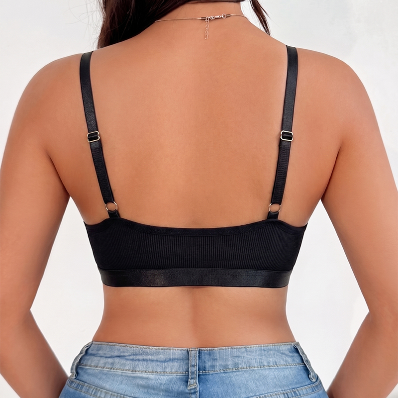 Black Comfortable Front Clasp  - Wirefree Bra Comfort recension och pris